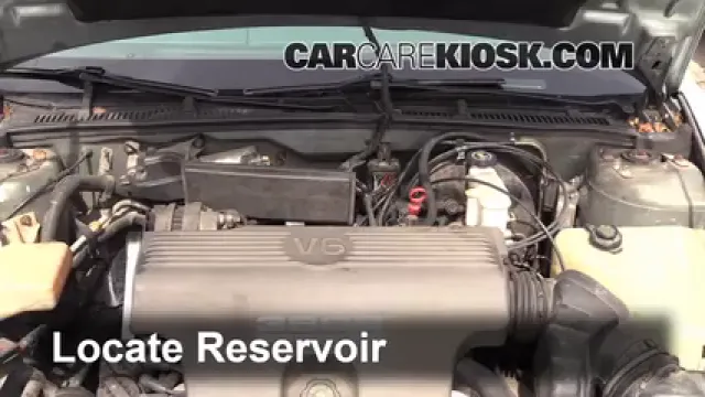 1995 Buick Riviera 3.8L V6 Liquide essuie-glace Ajouter du liquide